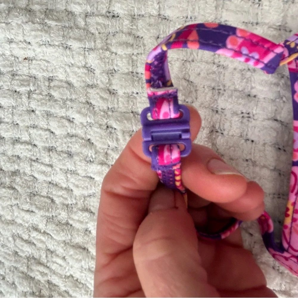 NWT Gymboree purple paisley one piece swimsuit. SPF 50+ ruffle top and bttm. 3T